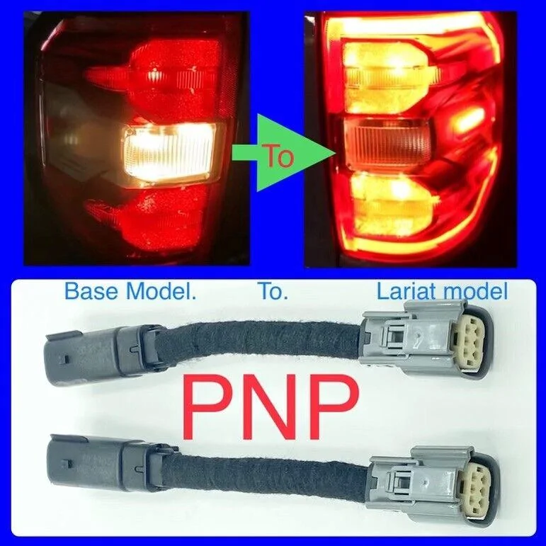Ford Maverick You CAN install Lariat headlights & tail lights on XL / XLT Mavericks! lariet tail light wiring