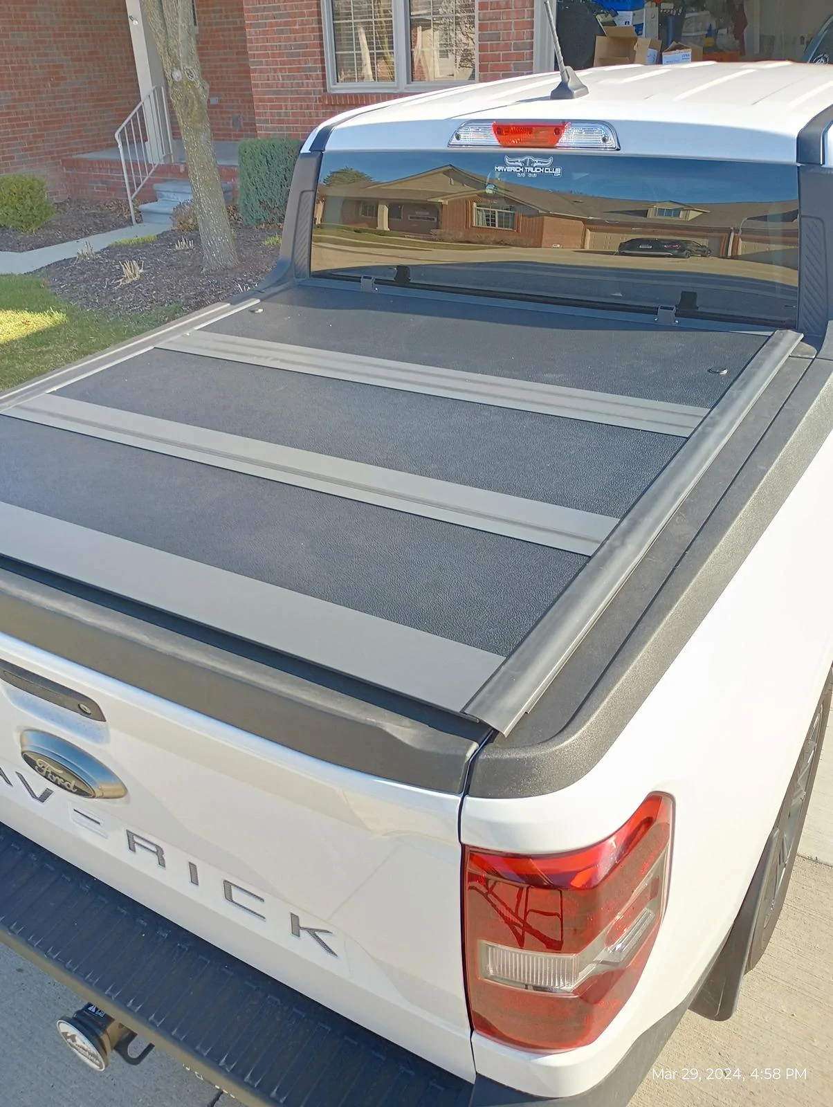 Ford Maverick Rough Country low profile cover finally installed! IMG_20240329_165805845_HDR