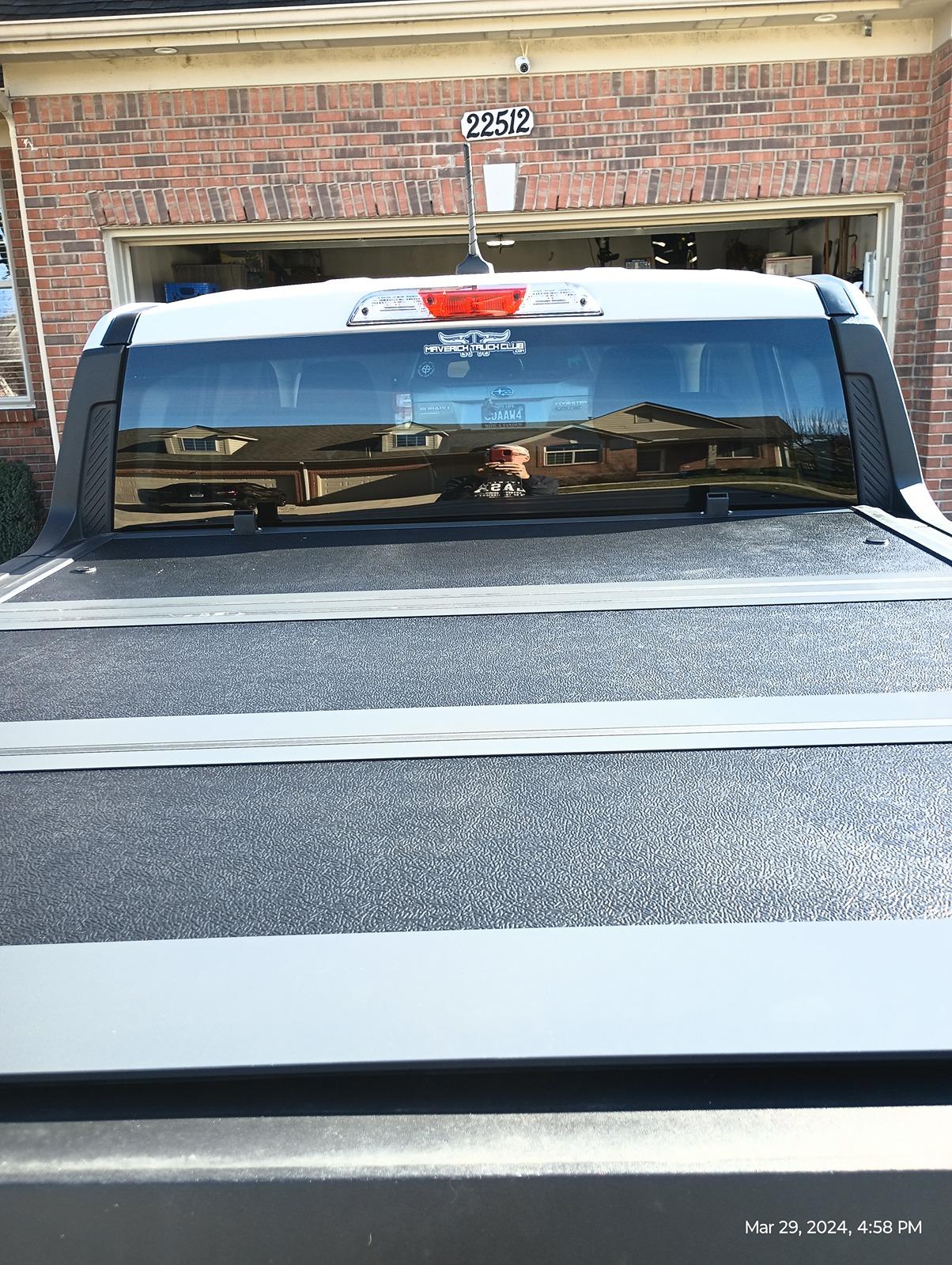 Ford Maverick Rough Country low profile cover finally installed! IMG_20240329_165820664