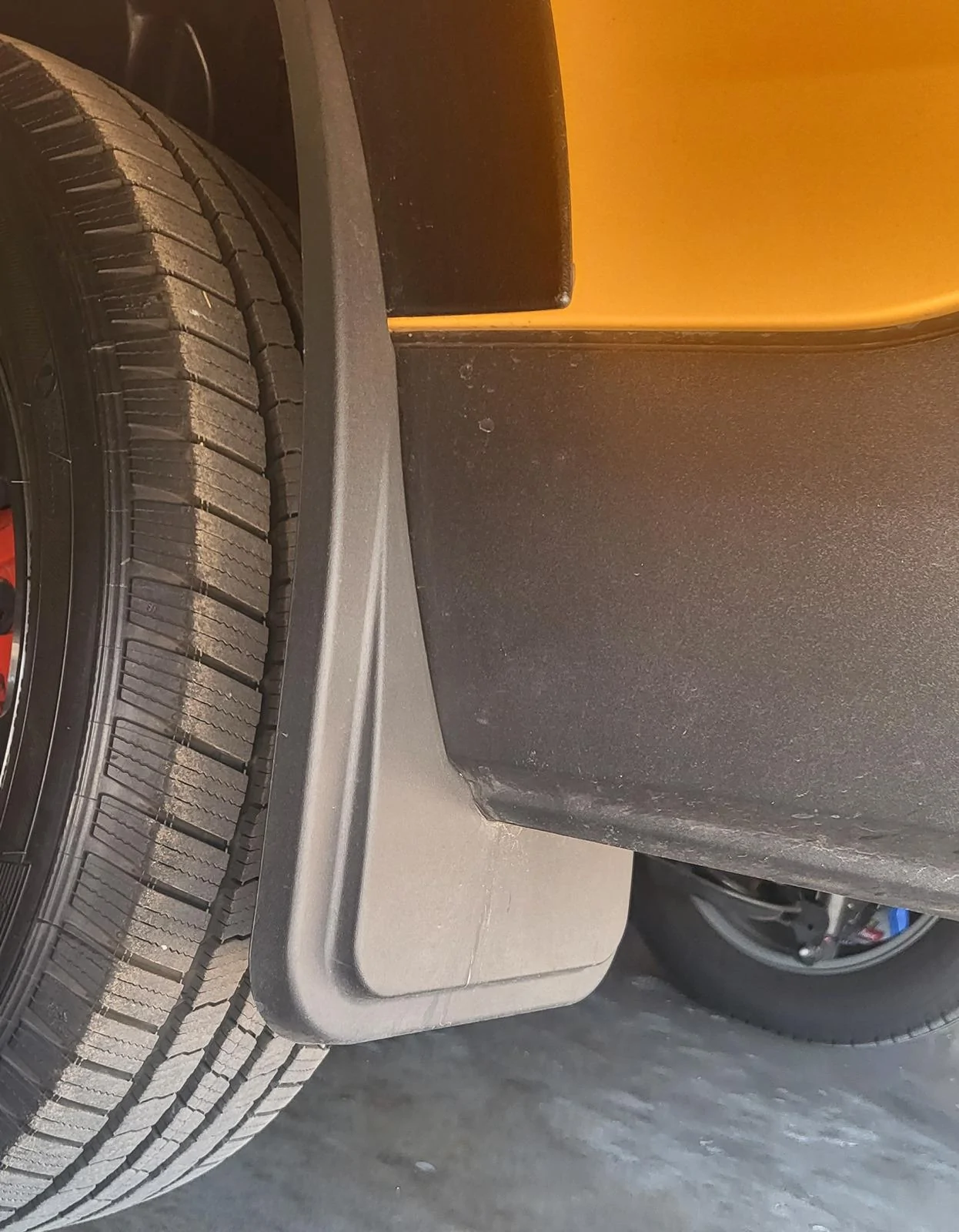 Ford Maverick Mud flap compatibity w/ Air Design Fender Flares 20240330_153727_resized