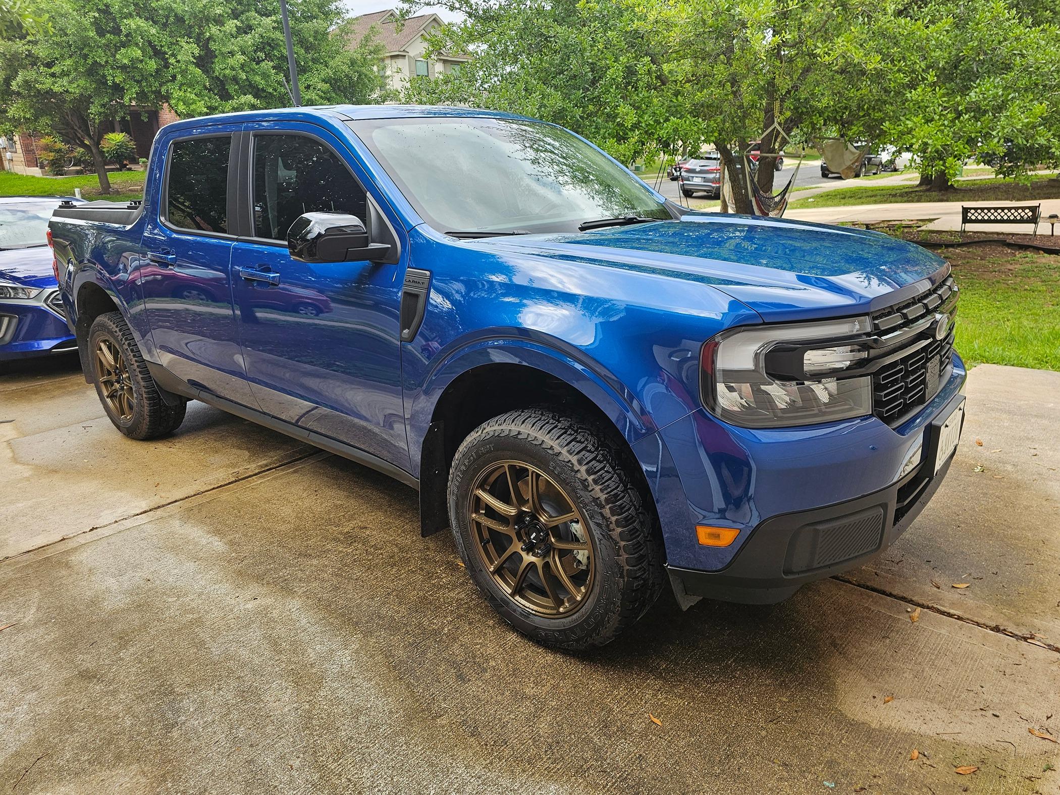 Ford Maverick IHateSpeedBumps 2024 Lariat Build 20240330_162318