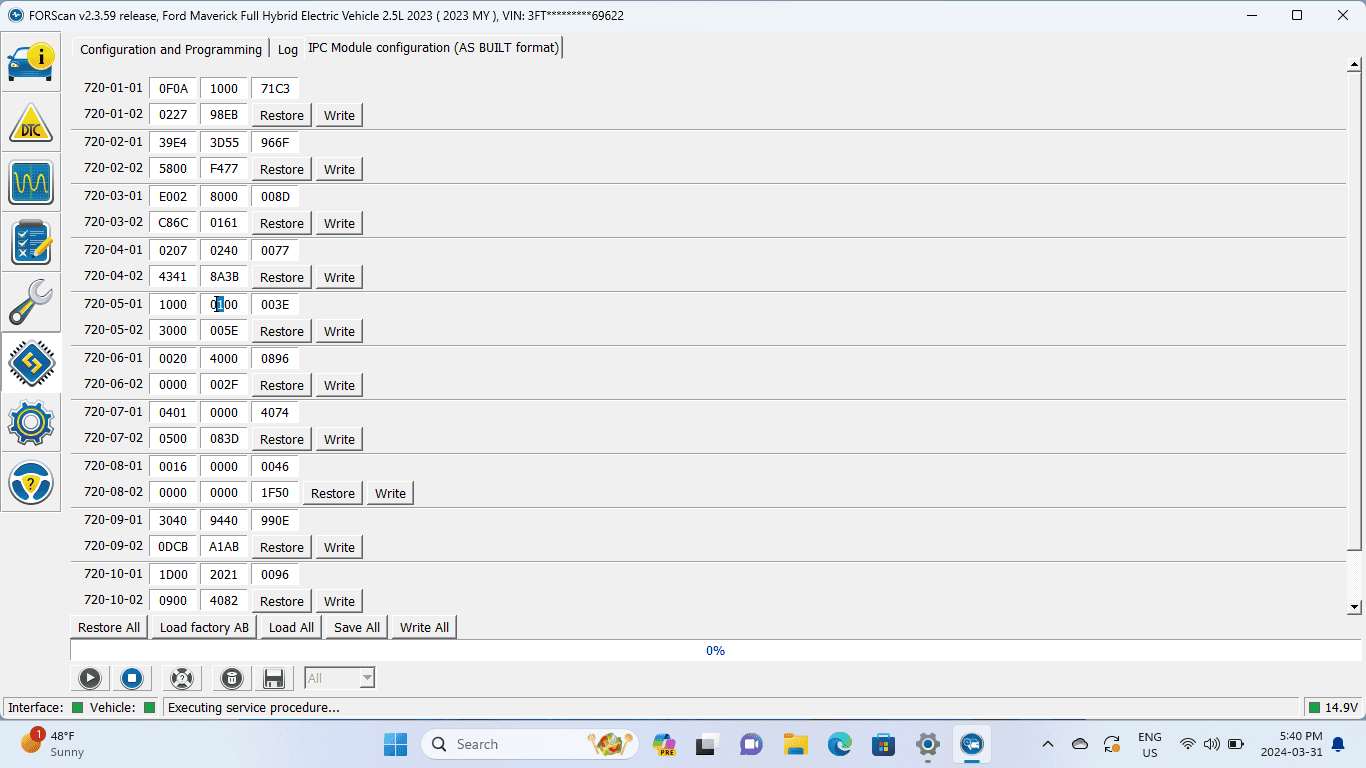 Ford Maverick Can a Lariat owner test this coding? Screenshot 2024-03-31 174038