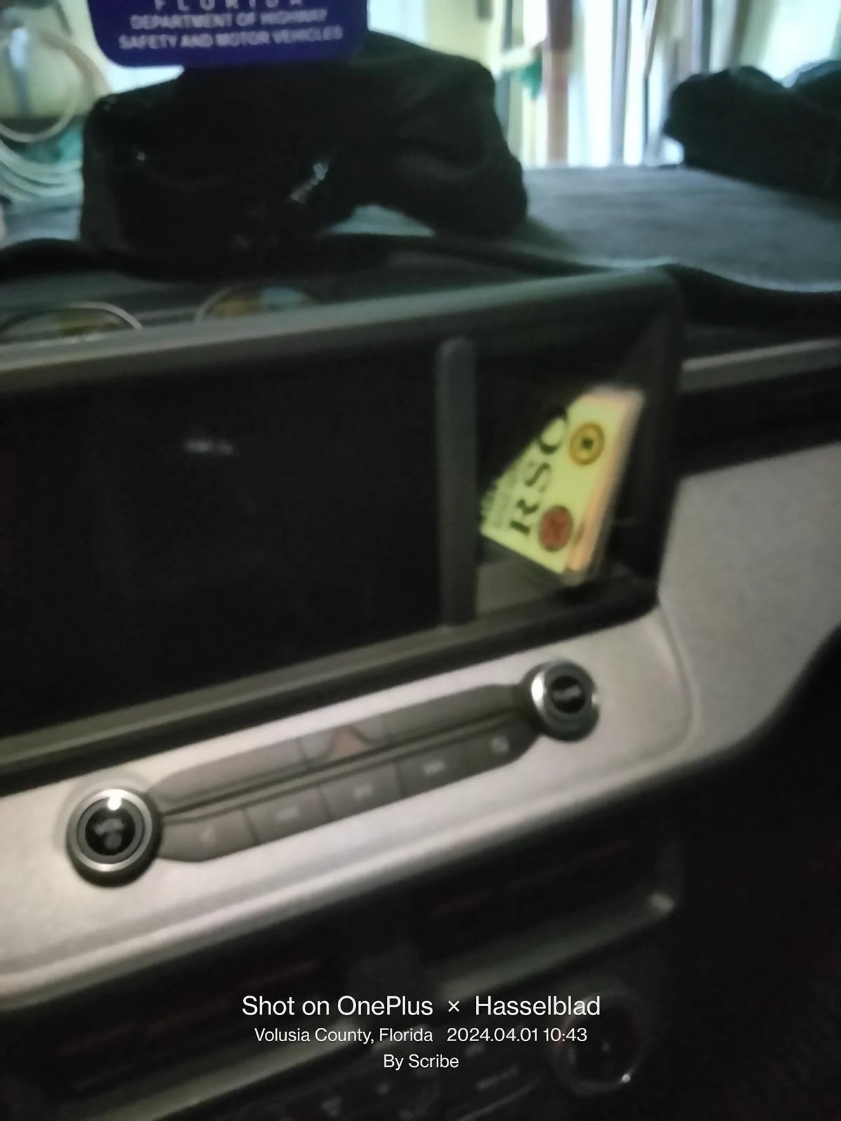 Ford Maverick Just my way to fill that useless dash cubby opening, I like analog anway 17119825492818428056157026812799