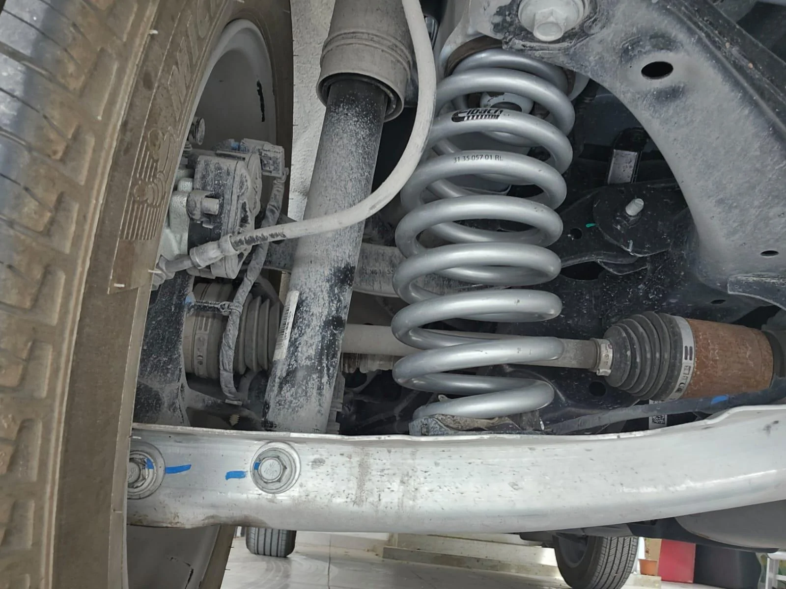 Ford Maverick Rough country 2" struts front + Eibach 1" rear IMG-20240401-WA0021