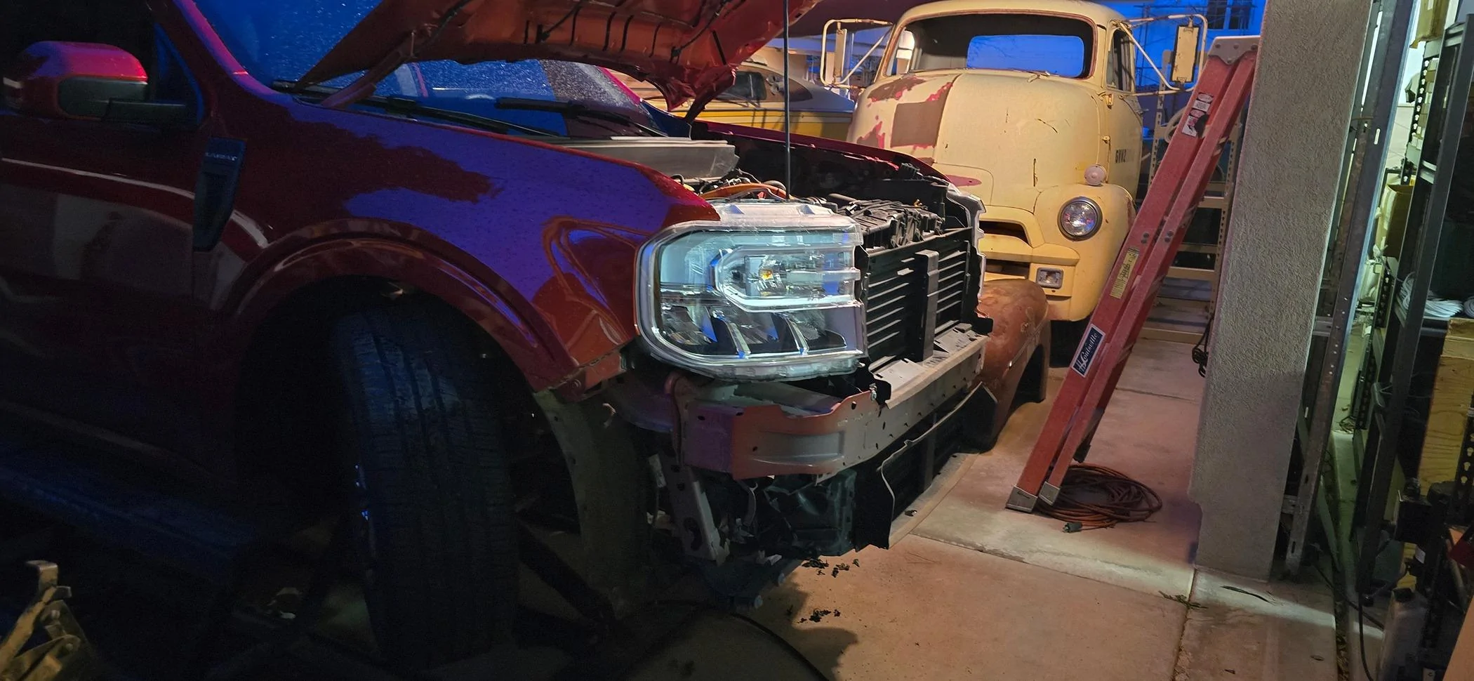 Ford Maverick Diode Dynamics fog lights installed! 20240331_201933