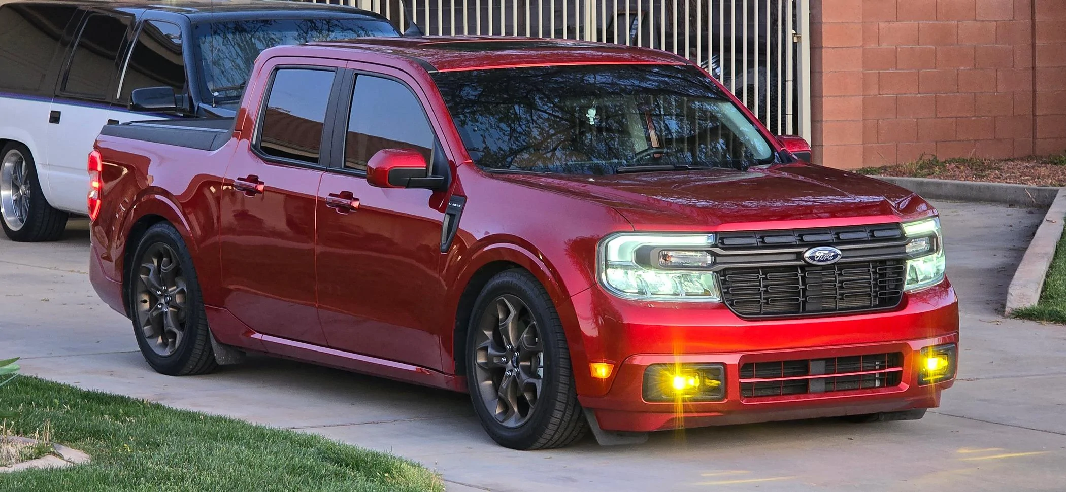Ford Maverick Diode Dynamics fog lights installed! 20240401_200540