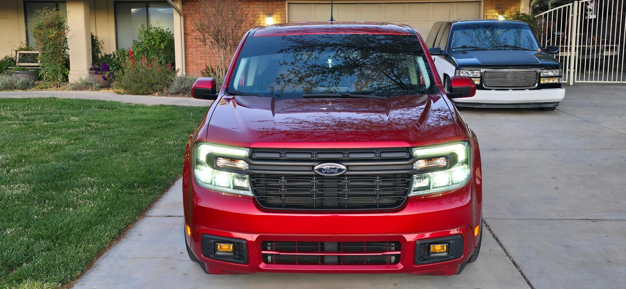 Ford Maverick Diode Dynamics fog lights installed! 20240401_200411