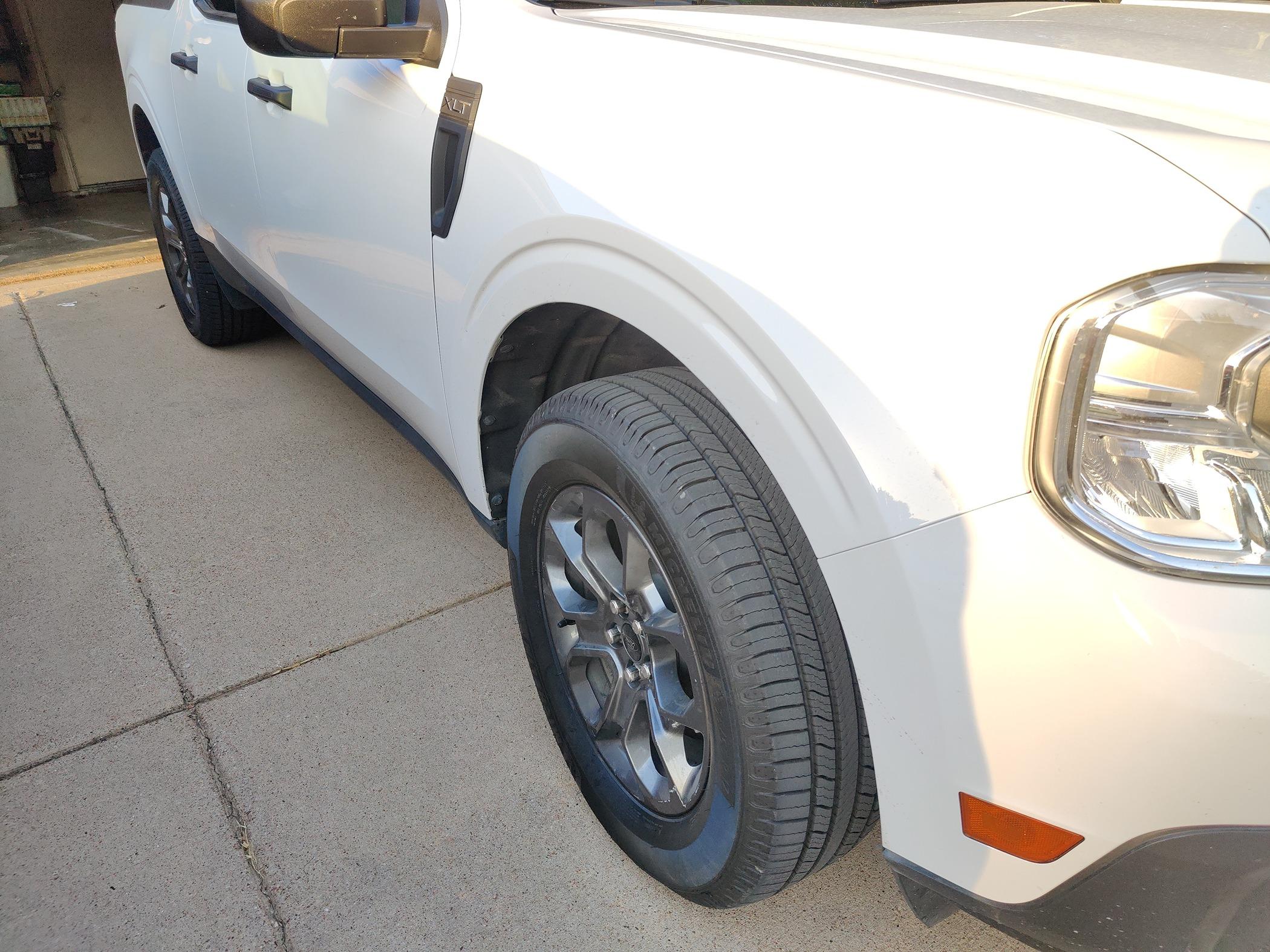 Ford Maverick Larger tires for XLT Hybrid 2023-07-26-07-16-43-636