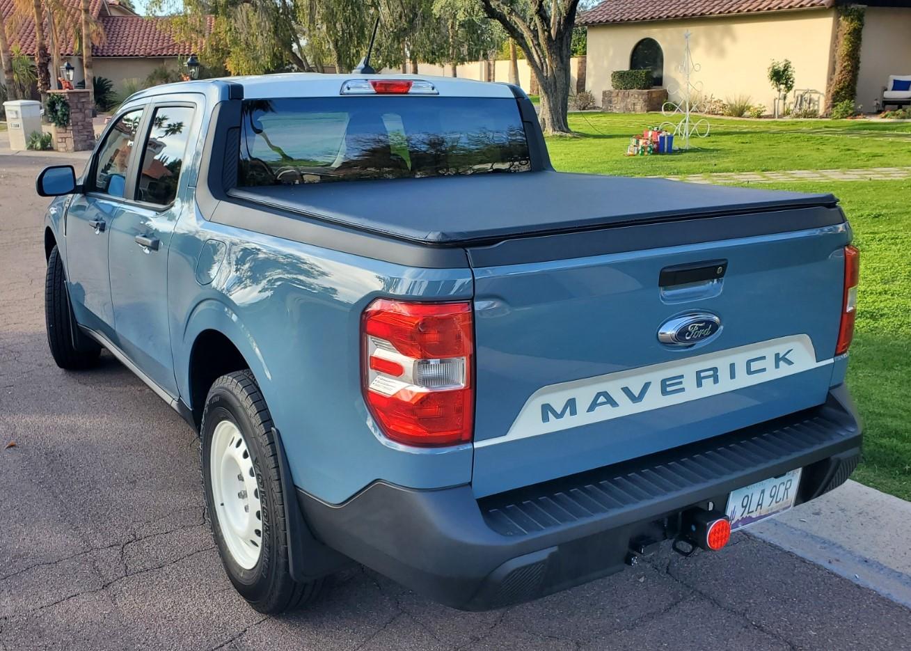 Ford Maverick Maverick tailgate lettering 20231226_153901