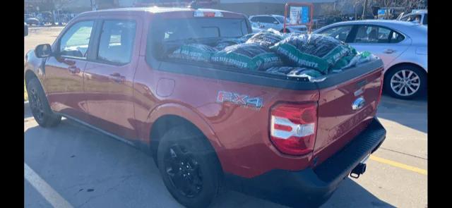 Ford Maverick How much mulch have you hauled? truck stuff1