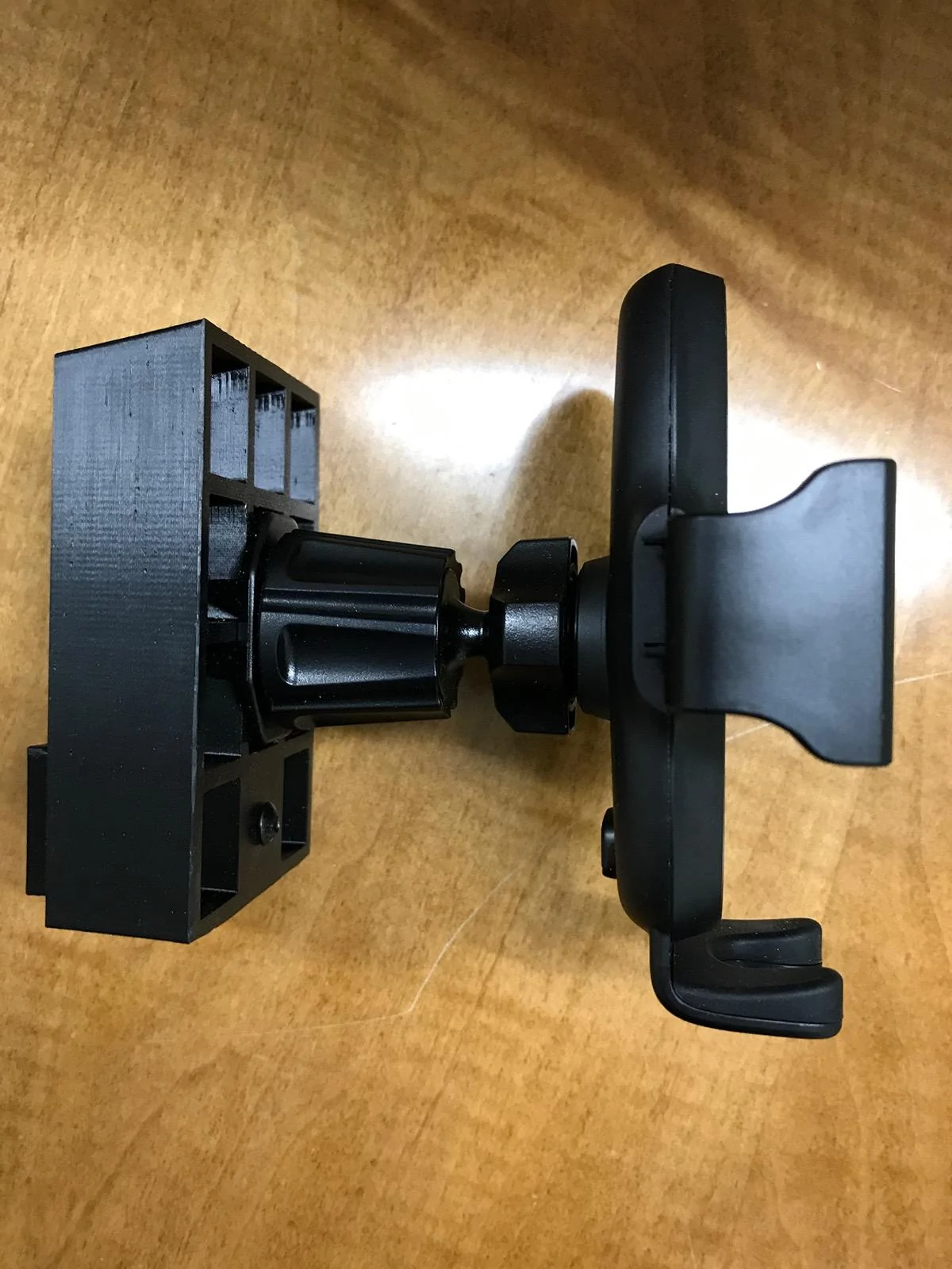 Ford Maverick Maverick Cubby Locking Phone Mount Grid IMG_2278