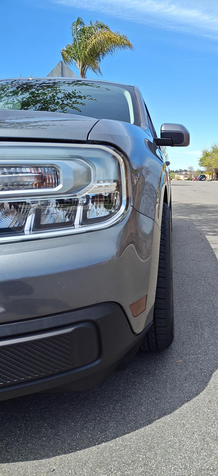Ford Maverick Land Rover Velar 19" Wheels on 2022 Lariat Hybrid img_20240407_141426714-