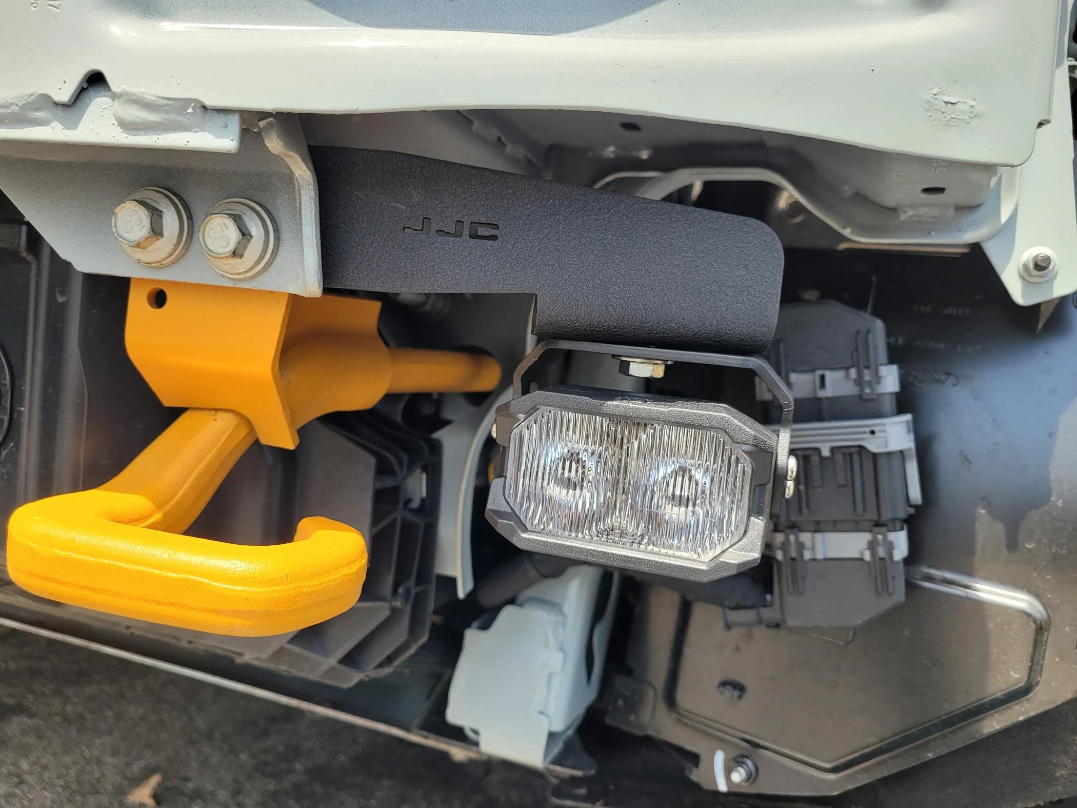 Ford Maverick Just installed my Morimoto 2Bangers with JJC-LLC.COM Brackets 20240407_130933