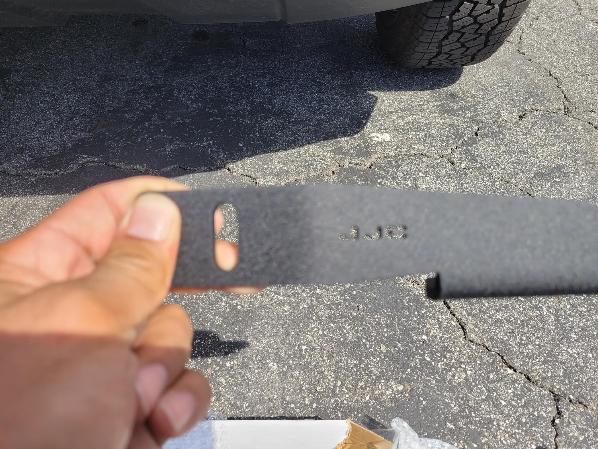 Ford Maverick Just installed my Morimoto 2Bangers with JJC-LLC.COM Brackets 20240407_110324