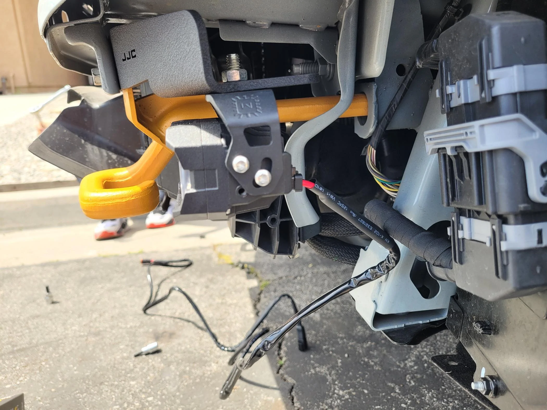 Ford Maverick Just installed my Morimoto 2Bangers with JJC-LLC.COM Brackets 20240407_131106