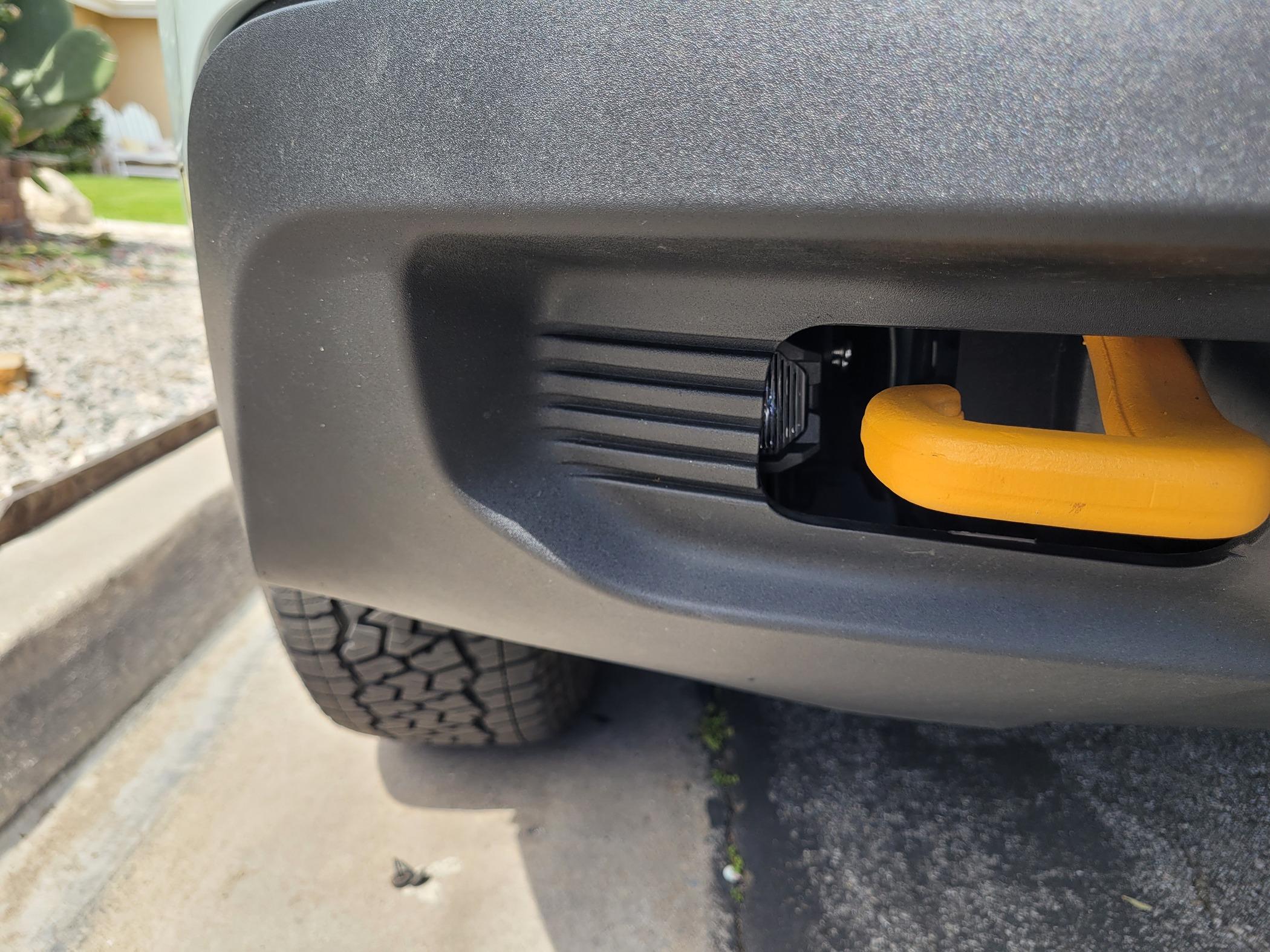 Ford Maverick Just installed my Morimoto 2Bangers with JJC-LLC.COM Brackets 20240407_135826