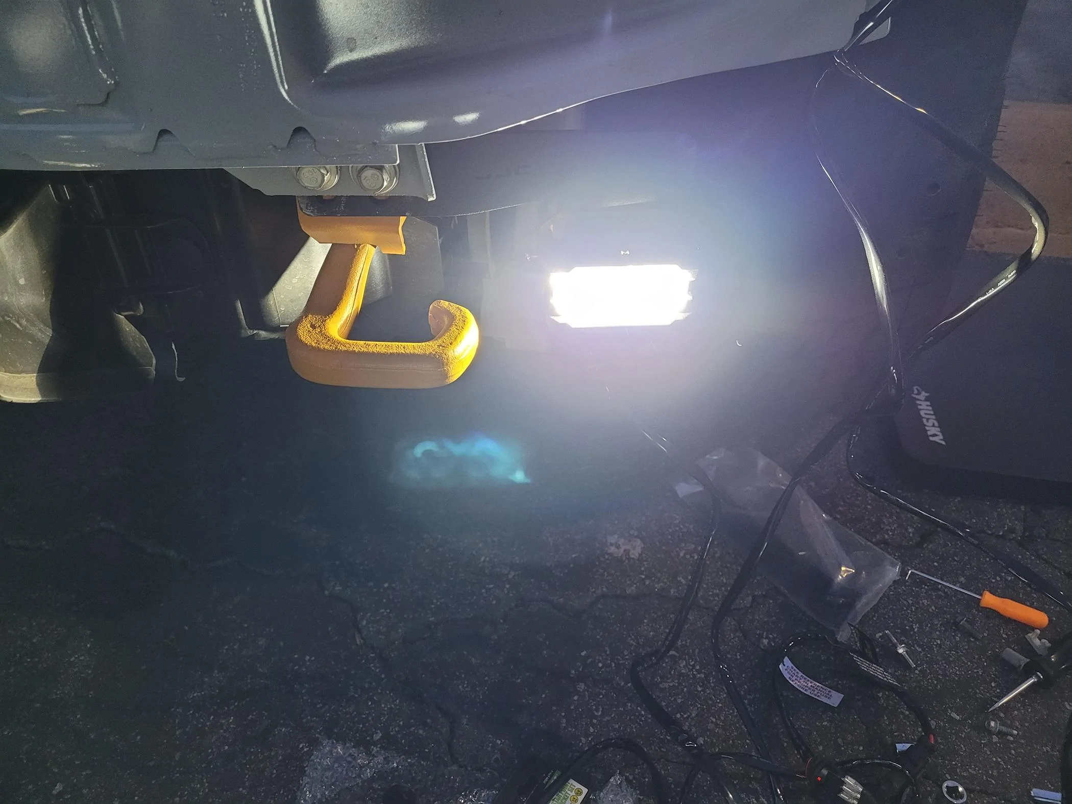 Ford Maverick Just installed my Morimoto 2Bangers with JJC-LLC.COM Brackets 20240407_193129