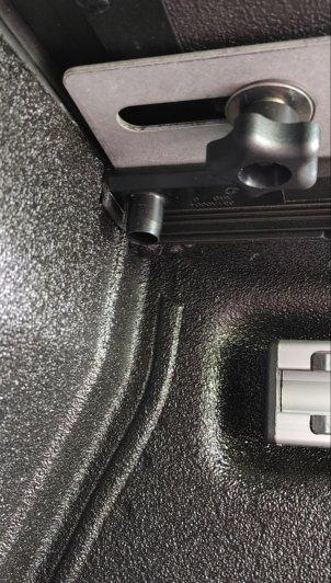 Ford Maverick OEM hard tri-fold tonneau leaks badly Drain