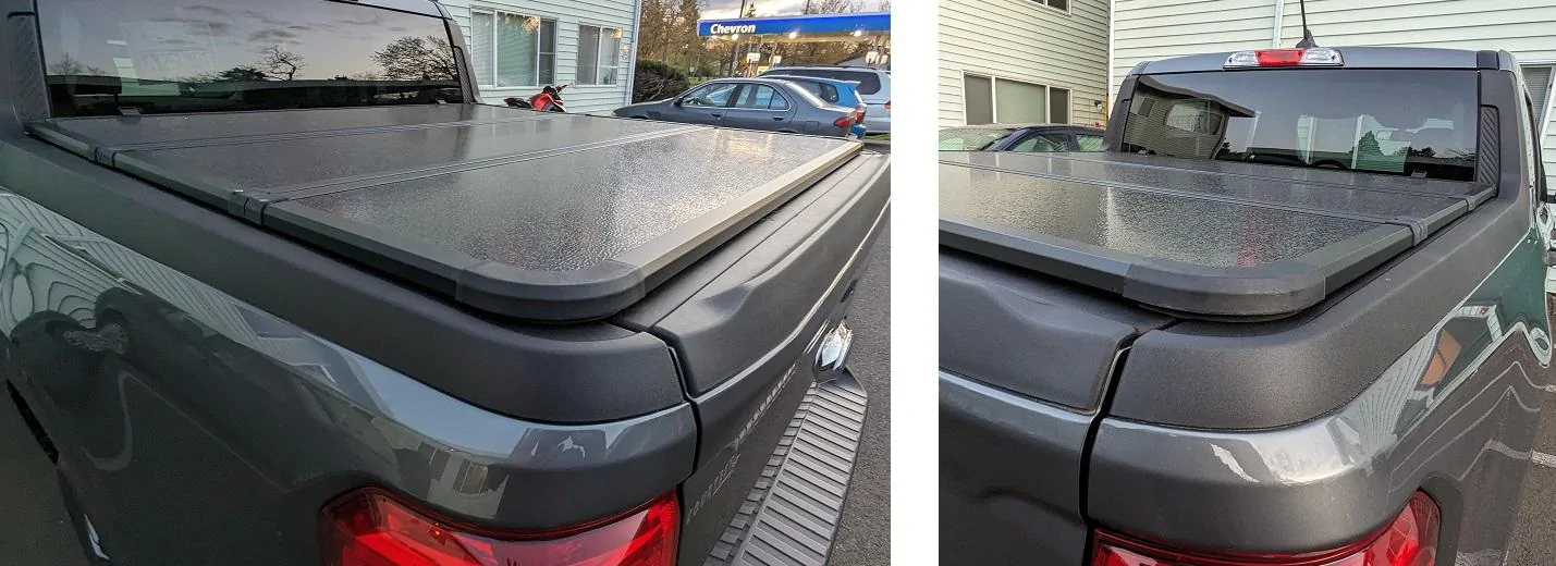 Ford Maverick Another eBay Tonneau Cover - El Cheapo! back corners