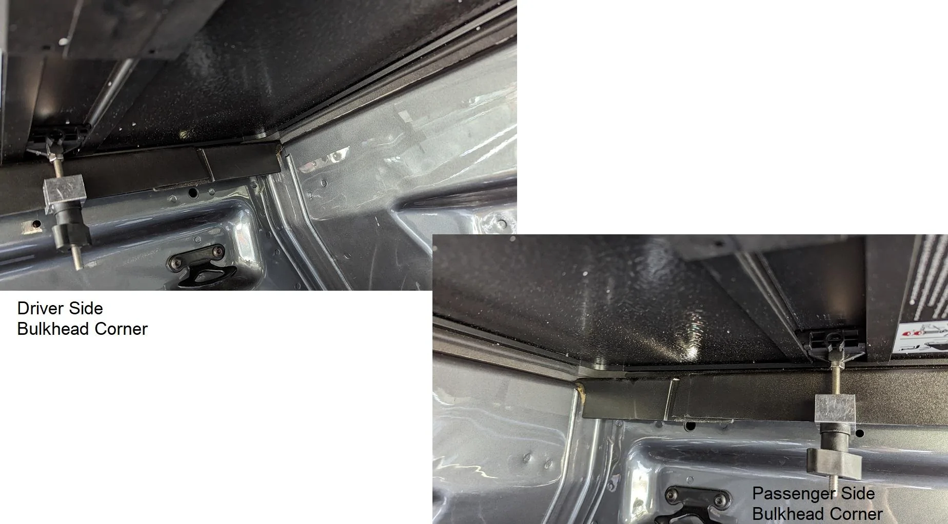 Ford Maverick Another eBay Tonneau Cover - El Cheapo! Bulkhead Corners