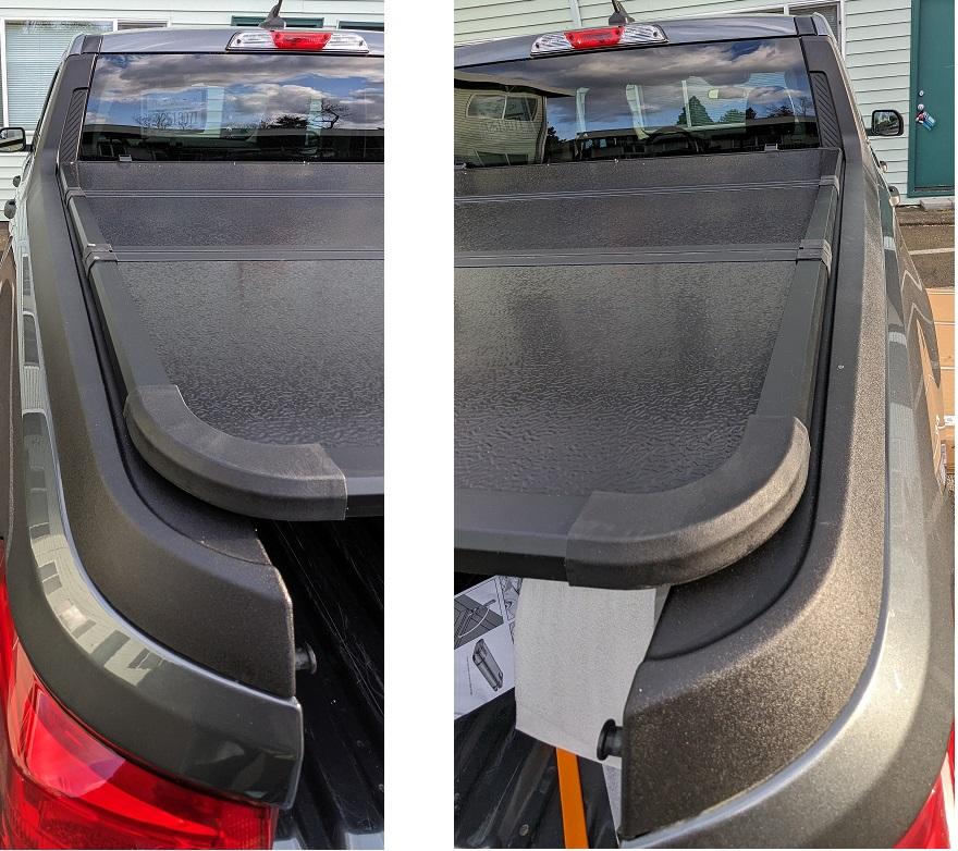 Ford Maverick Another eBay Tonneau Cover - El Cheapo! side fit