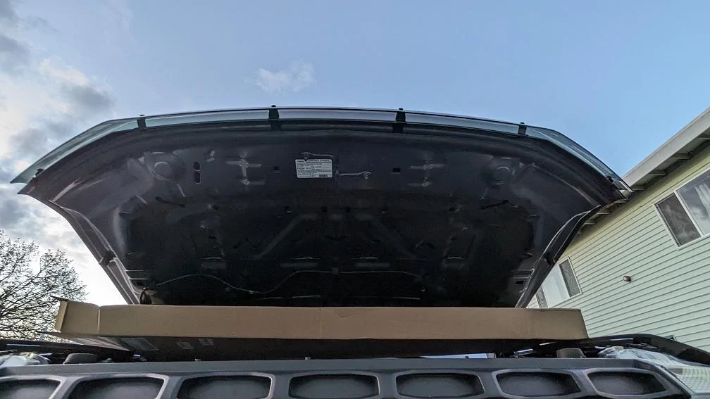 Ford Maverick EGR Superguard Hood Guard Smoke Finish PXL_20240410_024918600