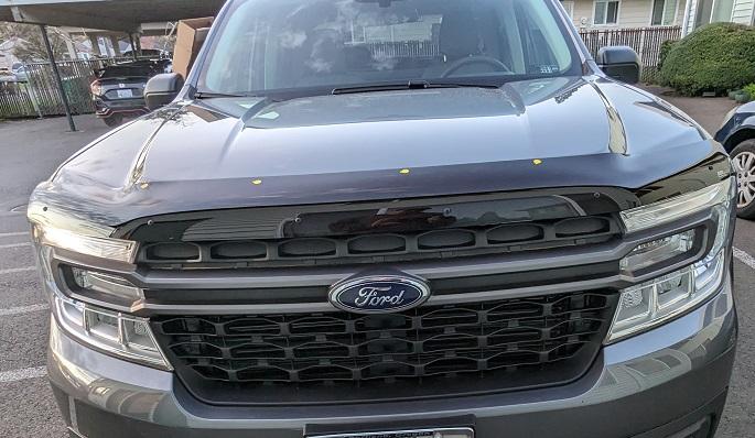 Ford Maverick EGR Superguard Hood Guard Smoke Finish PXL_20240410_025019853
