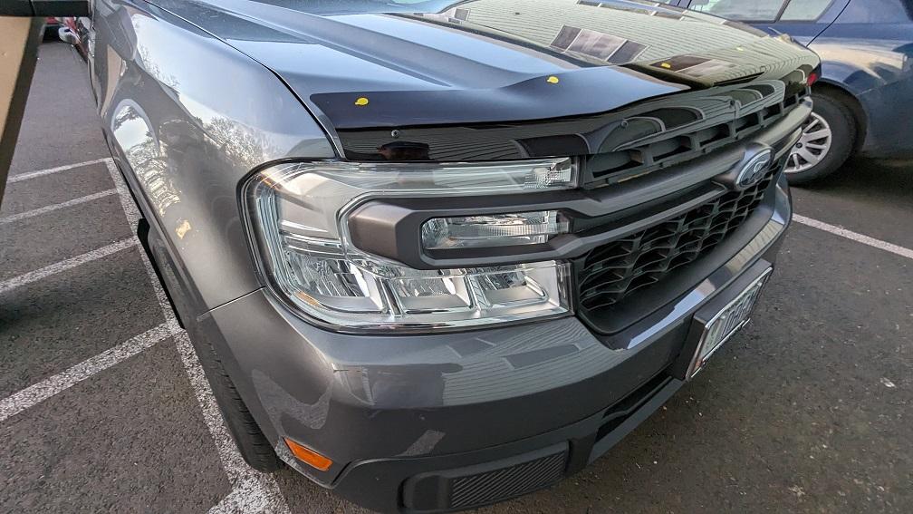 Ford Maverick EGR Superguard Hood Guard Smoke Finish PXL_20240410_025030652