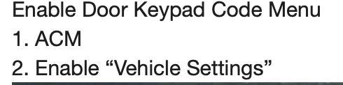 Ford Maverick Does FORscan support setting the add-on wireless keyless entry pad from Ford? Screenshot 2024-04-10 at 3.07.53 PM