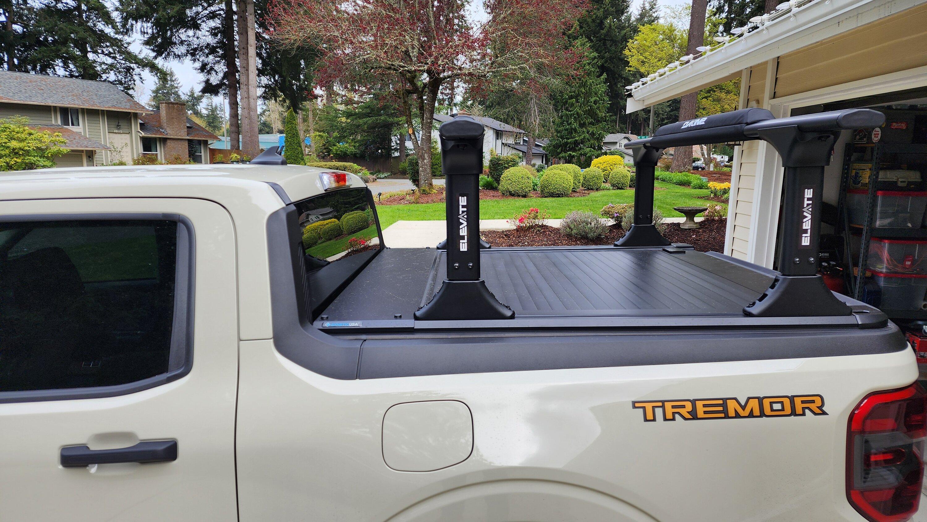 Ford Maverick Custom Install - Truxedo Elevate on Truck2go PRO Retractable Tonneau 20240406_100510
