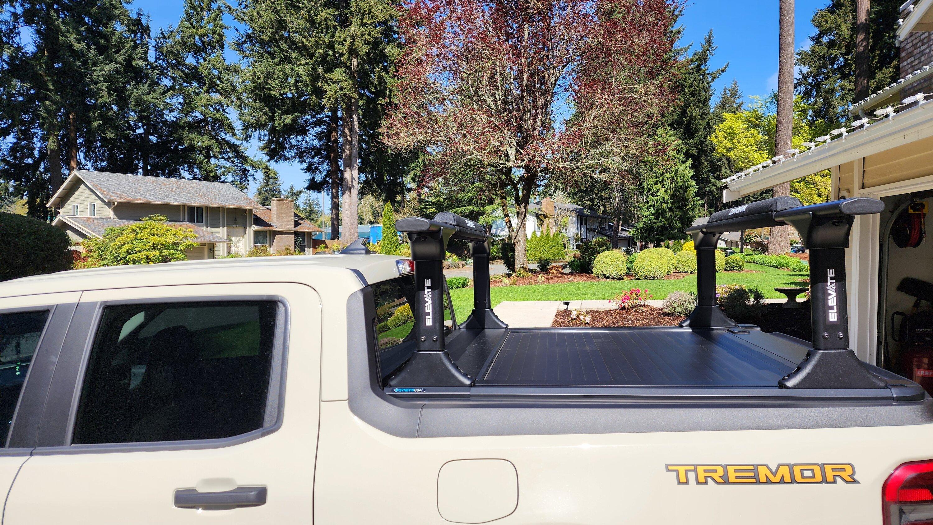 Ford Maverick Custom Install - Truxedo Elevate on Truck2go PRO Retractable Tonneau 20240410_111604