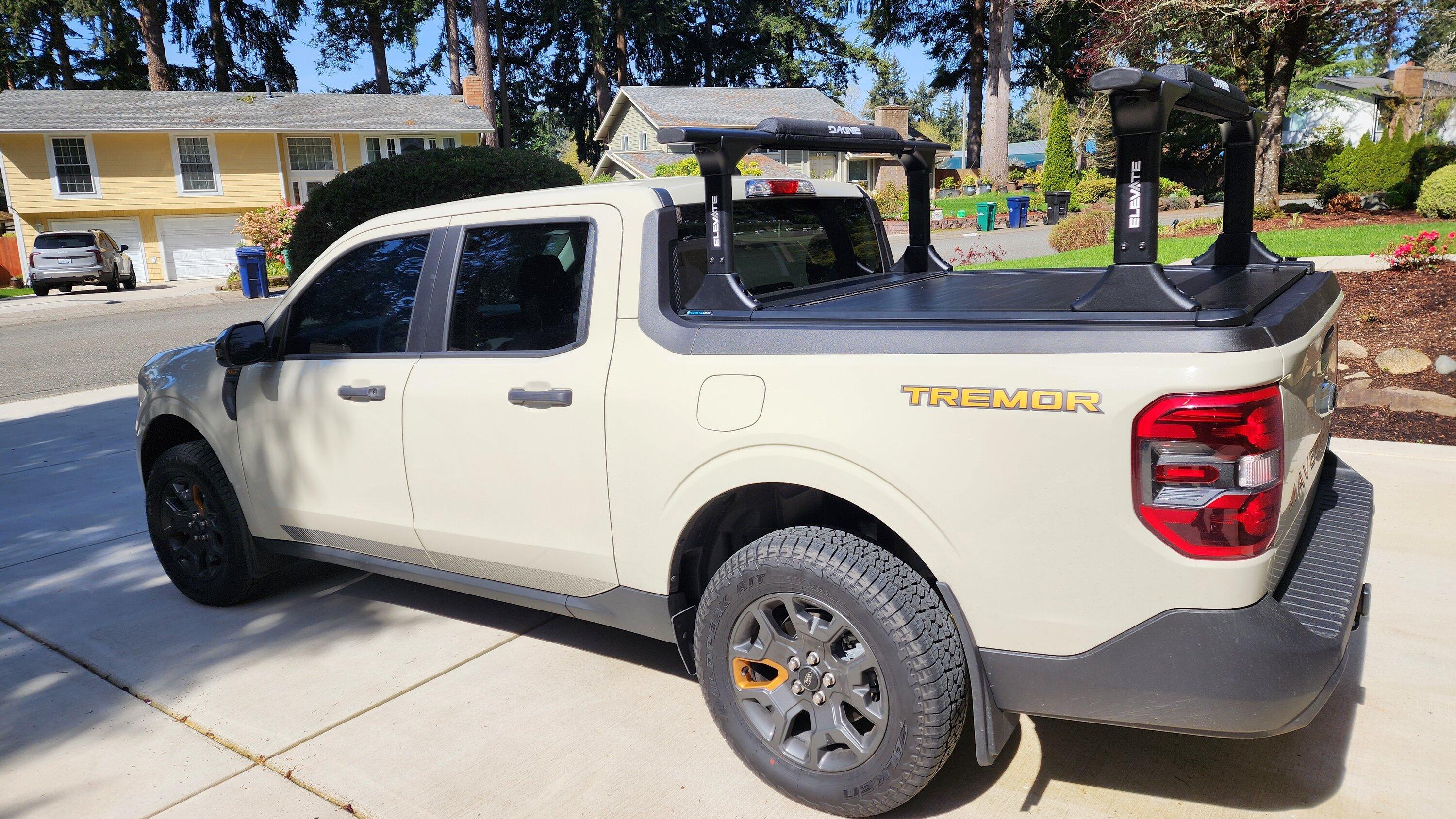 Ford Maverick Custom Install - Truxedo Elevate on Truck2go PRO Retractable Tonneau 20240410_112748
