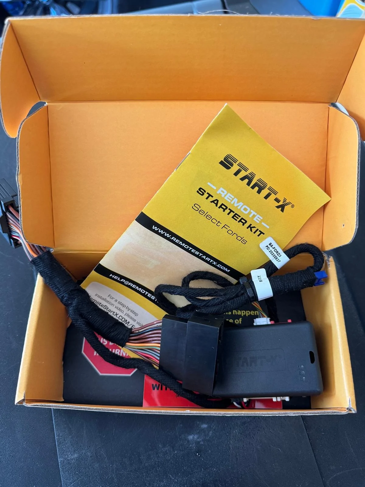 Ford Maverick Autostop Eliminator Module & StartX Fob Remote Start Module IMG_8553