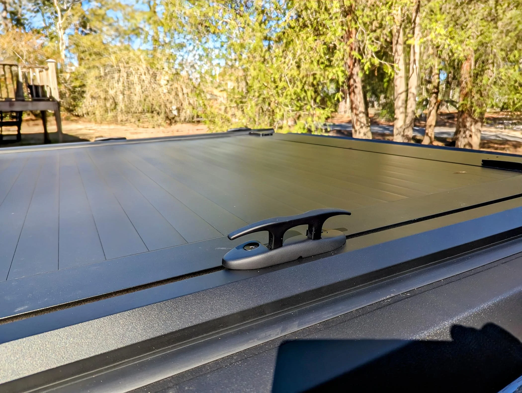 Ford Maverick Custom Install - Truxedo Elevate on Truck2go PRO Retractable Tonneau PXL_20240129_163152825~2