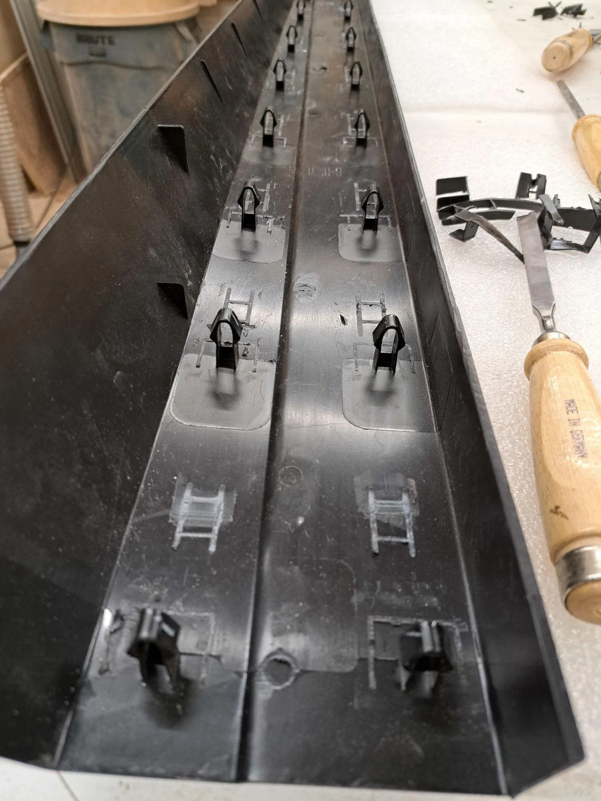 Ford Maverick 'Hacked' Thule TracRac SR for Maverick (with cantilever) removed supports