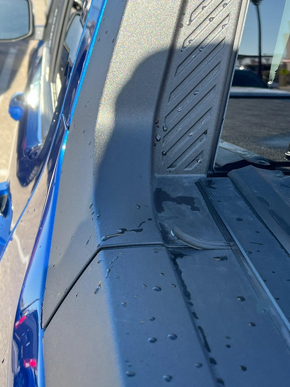 Ford Maverick Revolver X4s top weather stripping issues IMG_6627