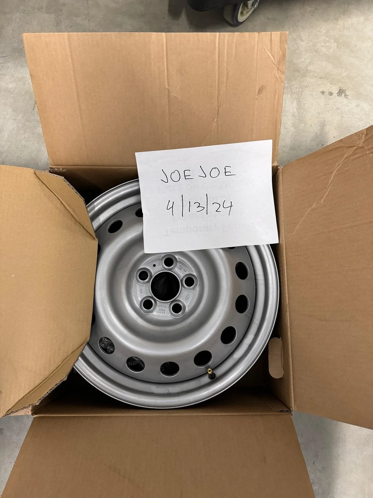 Ford Maverick Steel wheels for sale $249 obo IMG_2831