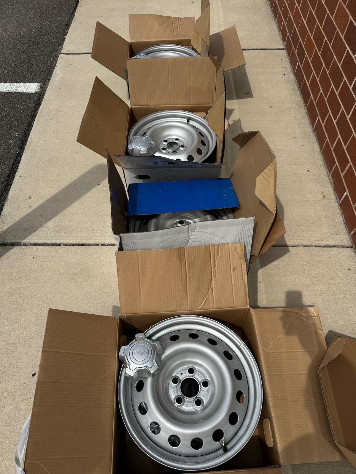 Ford Maverick Steel wheels for sale $249 obo IMG_2819.JPG
