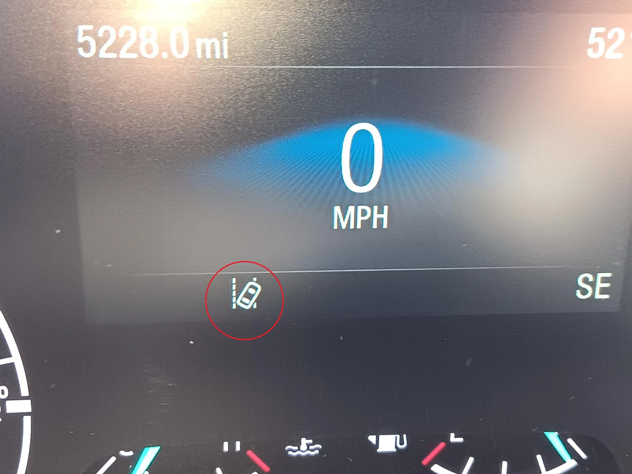 Ford Maverick New lane assist icon 20240311_164012
