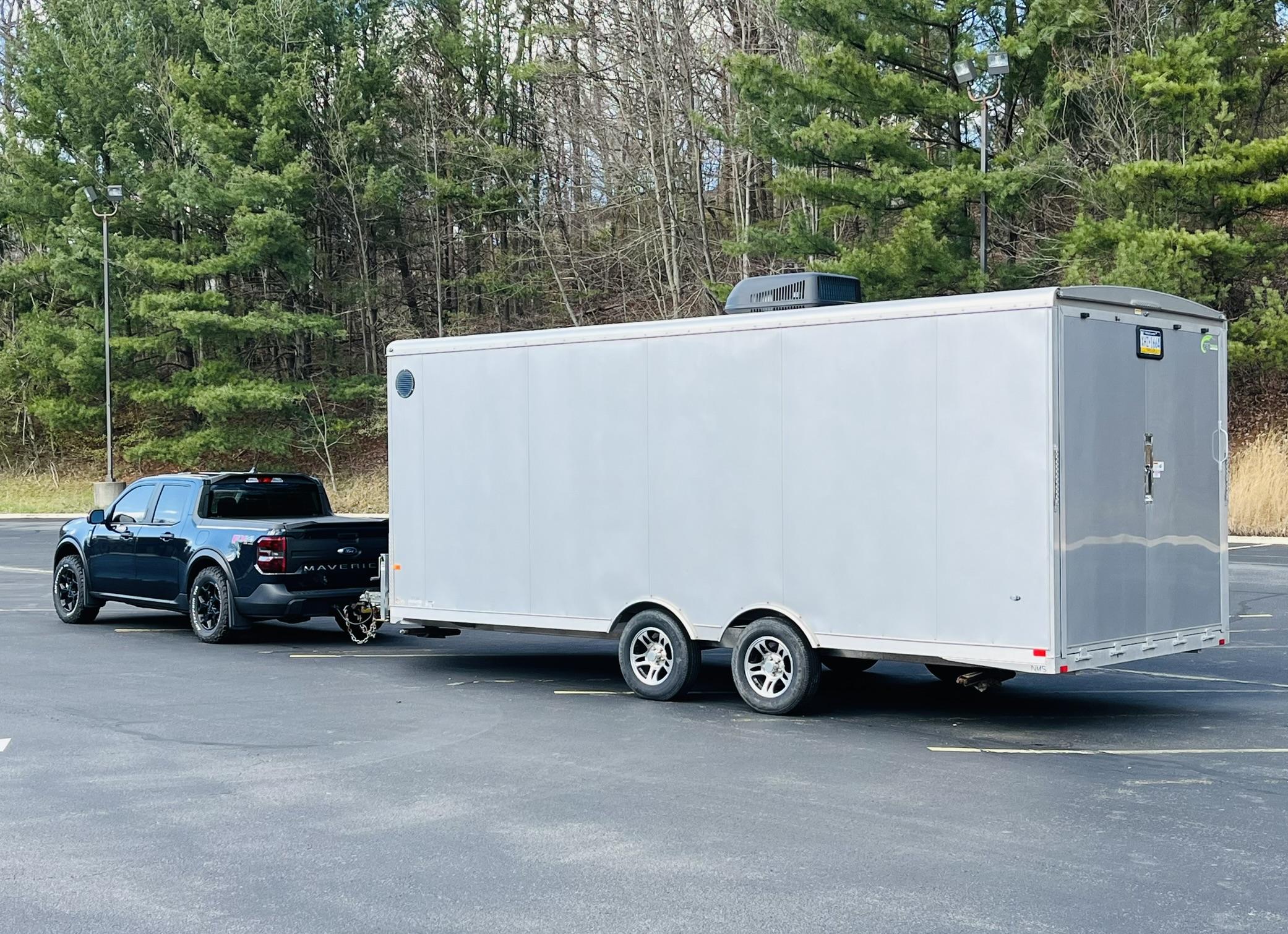 Ford Maverick BYOG (Bring Your Own Garage) - Trailer Towing IMG_1678.JPEG