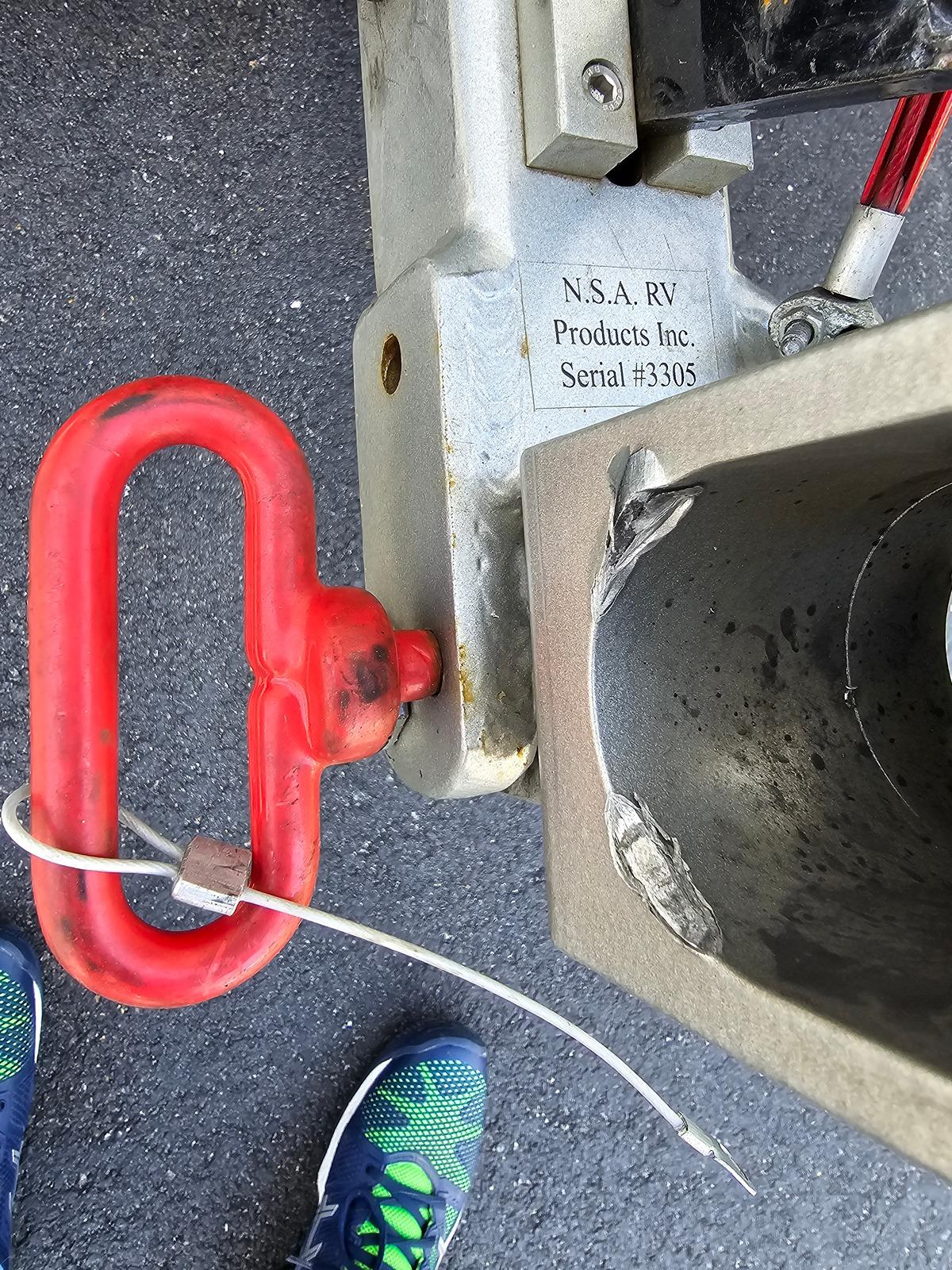 Ford Maverick Blue Ox Base Plate Failure! Public Service Announcement 20240329_132940