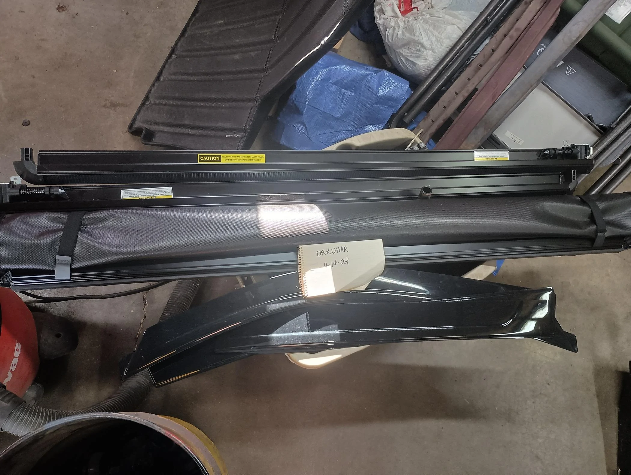 Ford Maverick Gator sr1 tonneau, vent visors IMG_20240414_171712516_HDR
