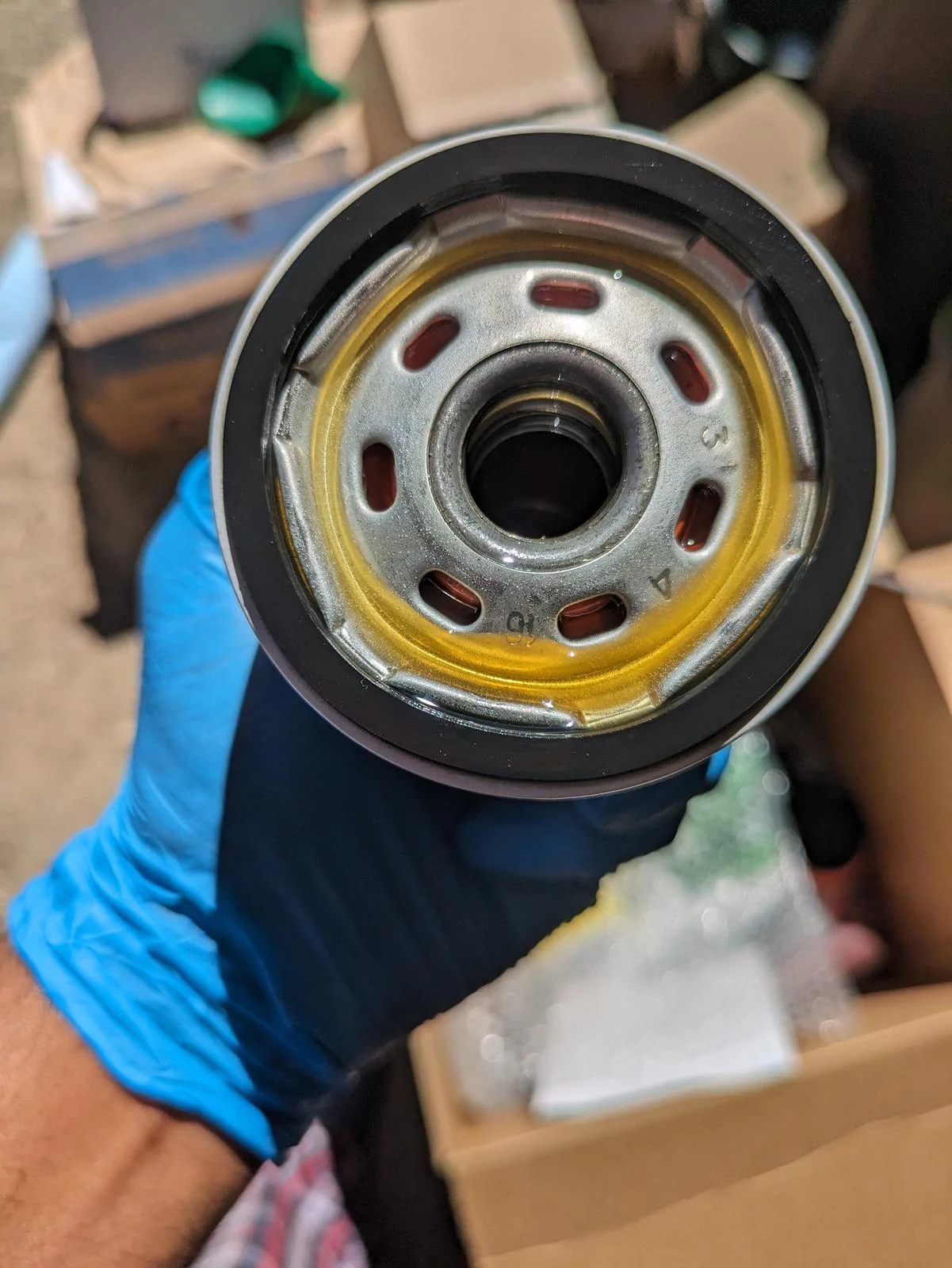 Ford Maverick The very first oil change with pics PXL_20240407_183802873