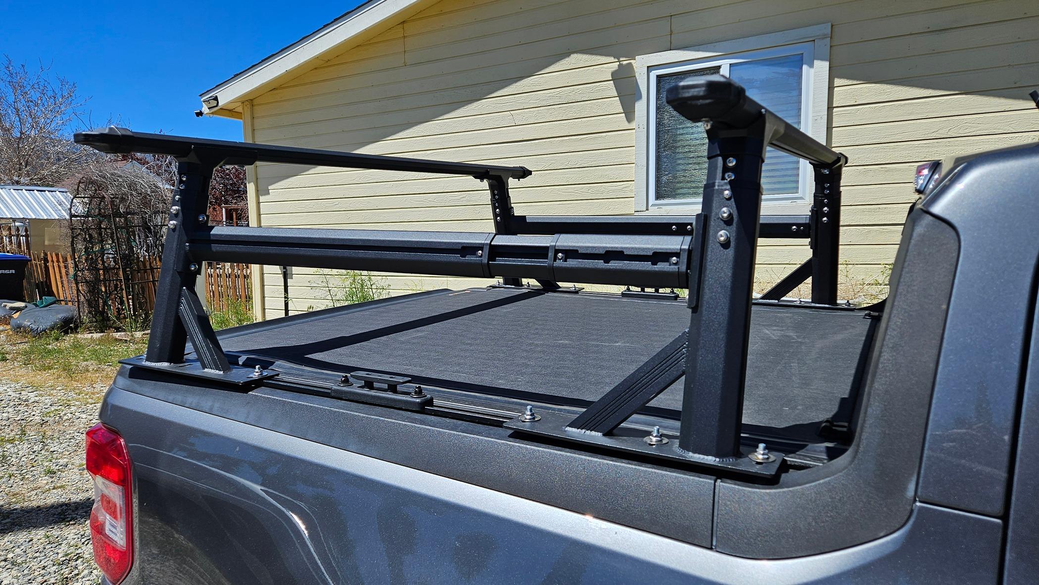 Ford Maverick Melipron w/Inner Rail System installed onto TS Rails with BAK Revolver X4S. 20240416_114920
