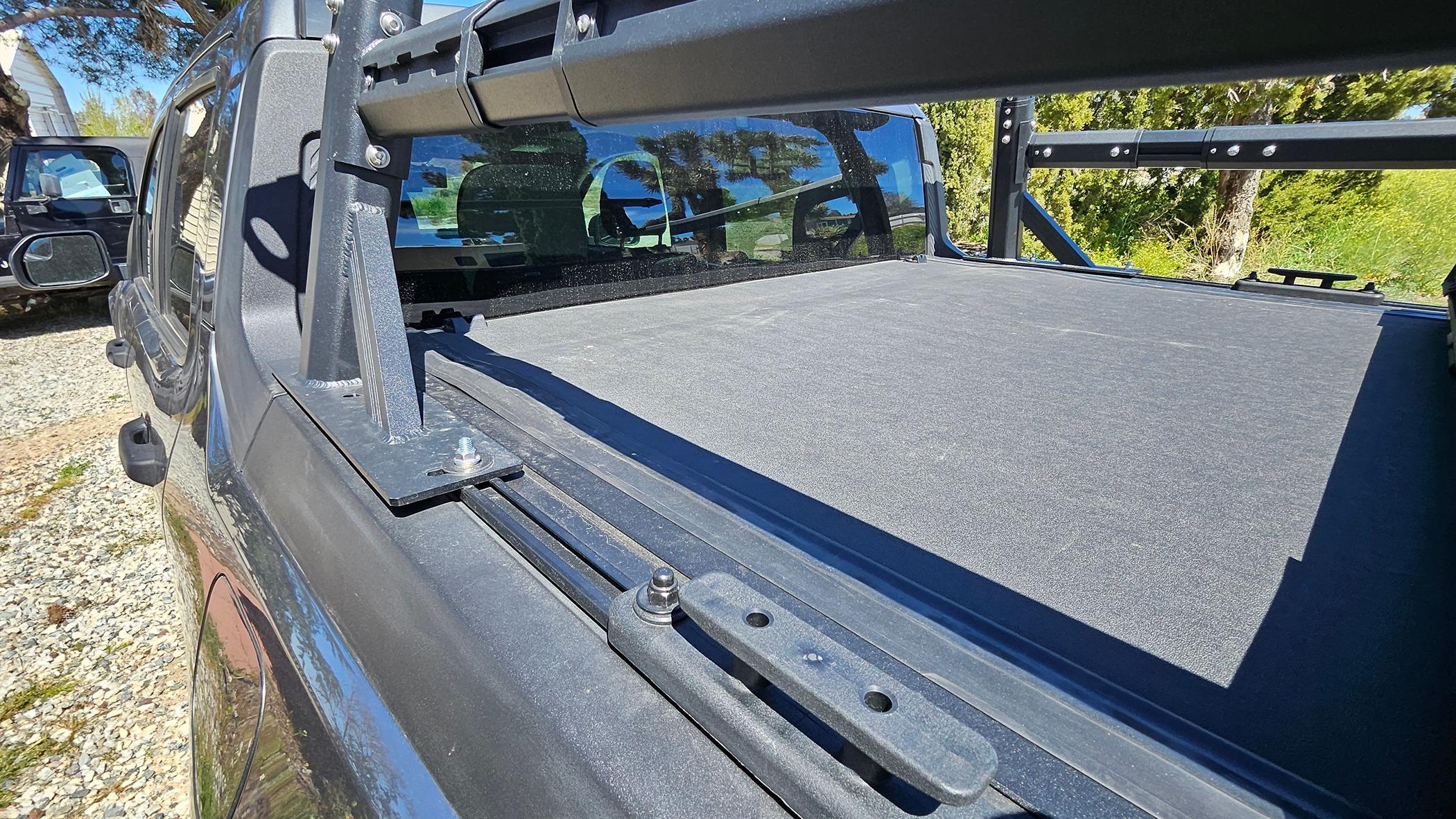 Ford Maverick Melipron w/Inner Rail System installed onto TS Rails with BAK Revolver X4S. 20240415_140031