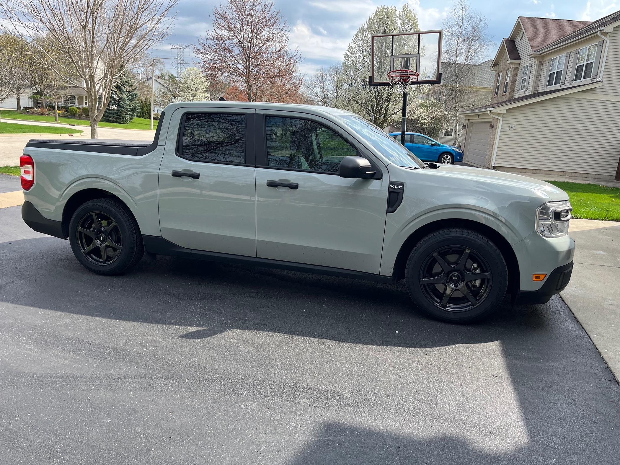 Ford Maverick new wheels and 245/55/18 tire size, any rub IMG_9559