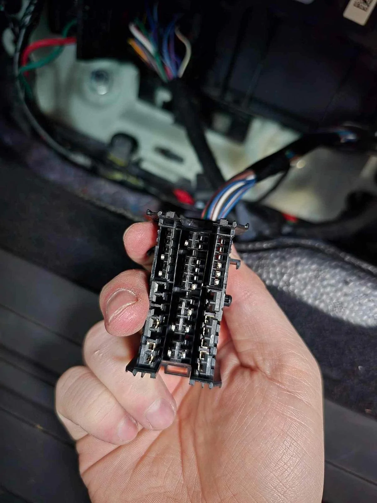 Ford Maverick F-150 Fog Lamp Switch and Wire Harness Installed in Maverick - DIY Messenger_creation_7172719776660202848