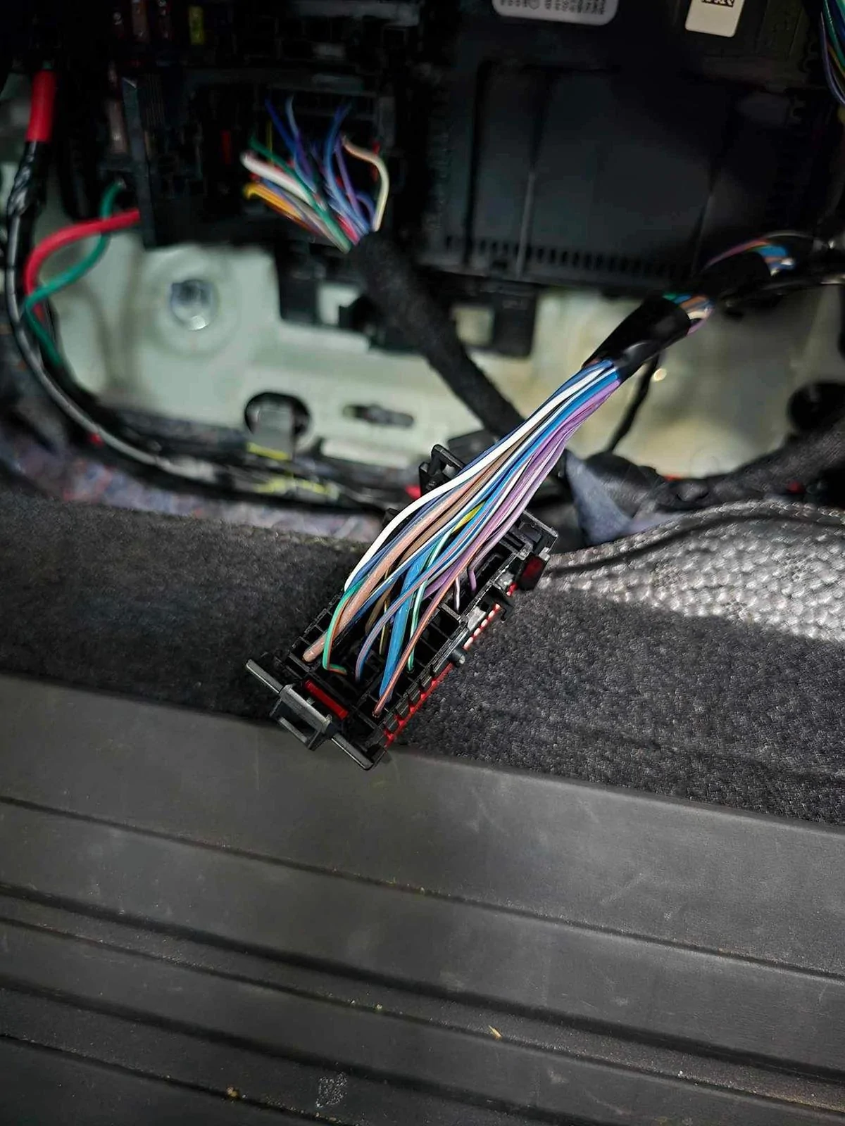 Ford Maverick F-150 Fog Lamp Switch and Wire Harness Installed in Maverick - DIY Messenger_creation_7172717793577785559