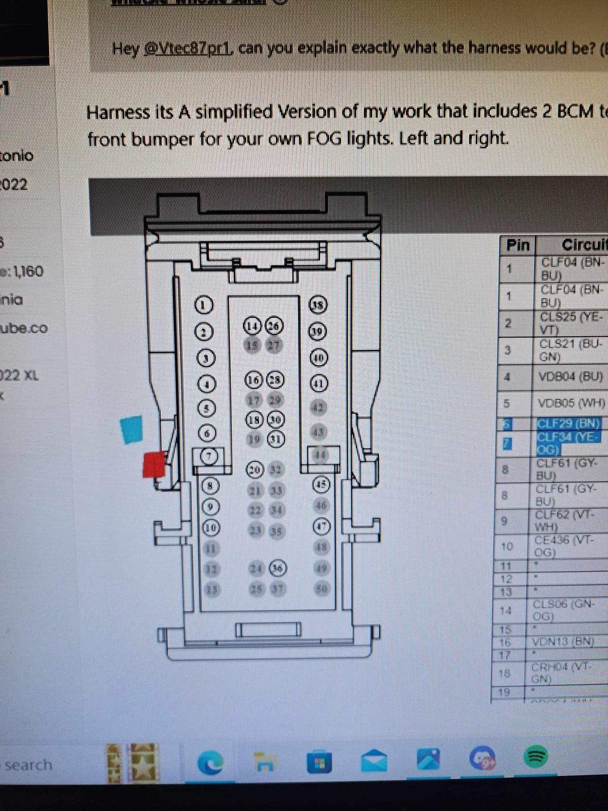 Ford Maverick F-150 Fog Lamp Switch and Wire Harness Installed in Maverick - DIY Messenger_creation_7172719445381290793