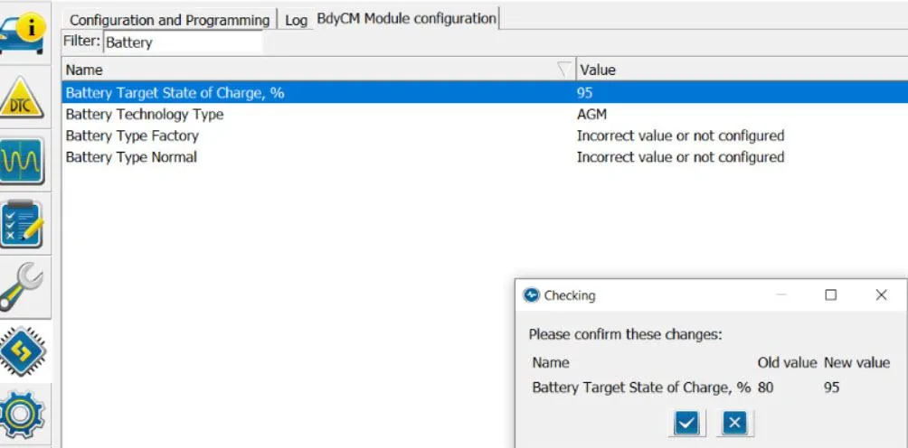 Ford Maverick Hopefully no more "Deep Sleep" for a while BdyCM Module 95% Battery Target SOC% 2023-11-23